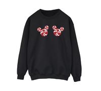 Disney Women's Mickey Mouse Candies Sweatshirt in Black | Size: 4XL Disney Black 4XL