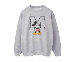 Disney Women's Mickey Mouse Classic M Sweatshirt Medium Heather Grey