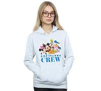 Disney Women's Mickey Mouse Disney Friends Hoodie Sport Grey XX-Large