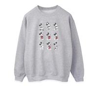 Disney Women's Mickey Mouse Evolution Sweatshirt Large Heather Grey