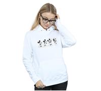 Disney Women's Mickey Mouse Four Emotions Hoodie in White | Size: Medium Disney White M