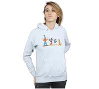 Disney Women's Mickey Mouse Friends Hoodie in Grey | Size: Small Disney Grey S