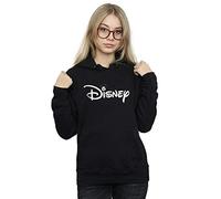 Disney Women's Mickey Mouse Head Logo Hoodie Black XX-Large