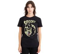 Mickey Mouse Mickey Shadow Spooky T Shirt, Black Black