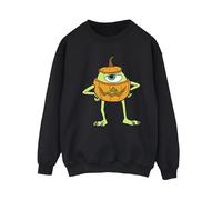 Disney Women's Mike Pumpkin Halloween Sweatshirt in Black | Size: 5XL Disney Black 5XL