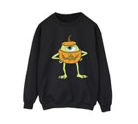 Disney Women's Mike Pumpkin Halloween Sweatshirt in Black | Size: Large Disney Black L