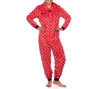 Disney Womens Minnie Mouse Onesie Red Size Small