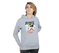 Disney Women's Minnie Mouse Queen Hoodie in Grey | Size: XL Disney Grey XL