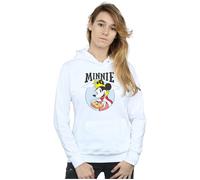 Disney Women's Minnie Mouse Queen Hoodie in White | Size: Large Disney White L