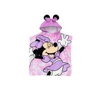 Disney Women's Minnie Mouse Towel Poncho in Pink Disney Pink