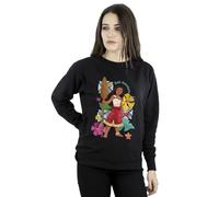 Disney Women's Moana Bold Adventure Sweatshirt Black XXX-Large