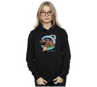 Disney Women's Moana & Maui Wave Hoodie in Black | Size: 2XL Disney Black 2XL