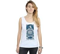 Disney Women's Moana Star Reader Vest White X-Large