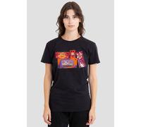 Disney Women's Monsters At Work Jolly Wretcher, Hot Snots Candy Boxes T-Shirt, Black | Size: XL Disney Black XL