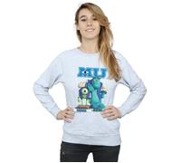 Disney Women's Monsters University Poster Sweatshirt in Grey | Size: Small Disney Grey S