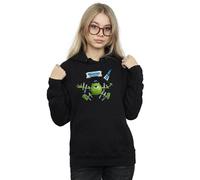 Disney Women's Monsters University Taped Mike Hoodie in Black | Size: Large Disney Black L