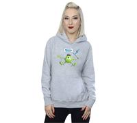 Disney Women's Monsters University Taped Mike Hoodie in Grey | Size: Small Disney Grey S