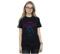 Disney Women's Mulan Magnolia Line Cotton Boyfriend T-Shirt in Black | Size: 2XL Disney Black 2XL