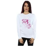 Disney Mulan Mono Magnolia Sweatshirt In White White S