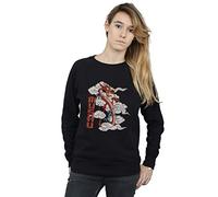 Mulan Mushu Dragon Sweatshirt Disney Black S