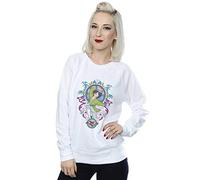 Disney Women's Mulan Ornamental Sweatshirt White X-Large
