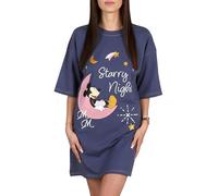 DISNEY Women's nightdress, 100% cotton, summer nightshirt (DISNEY Mickey Mouse, L)