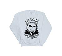 (XL, White) Disney Womens/Ladies Nightmare Before Christmas Nightmare Sweatshirt
