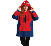 Disney Spider-Man Marie Stitch Winnie the Pooh Piglet Bambi Womens Graphic Hoodies - Hooded Sweatshirt with Kangaroo Pocket, Spiderman, One Size