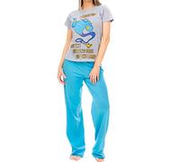 Disney Womens Pyjamas Aladdin Blue Small