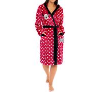 Disney Women's Robe | Minnie Mouse Bathrobe | Fluffy Robe for Women Si
