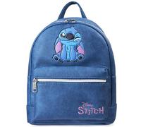 Stitch Backpack Disney Blue One Size