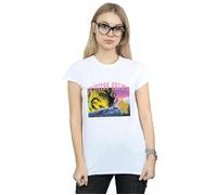 Disney Women's Sleeping Beauty & Maleficent Cotton T-Shirt in White | Size: Small Disney White S