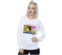 Disney Women's Sleeping Beauty & Maleficent Sweatshirt in White | Size: Large Disney White L