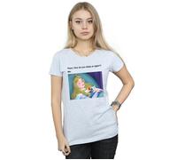 Disney Women's Sleeping Beauty Meme Cotton T-Shirt in Grey | Size: Medium Disney Grey M