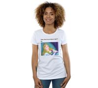 Disney Women's Sleeping Beauty Meme Cotton T-Shirt in White | Size: 2XL Disney White 2XL