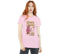 Disney Women's Sleeping Beauty Once Upon A Dream Boyfriend Fit T-Shirt Baby Pink Small