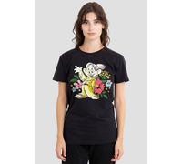 Disney Women's Snow White Greetings From Dopey T-Shirt, Black | Size: Medium Disney Black M