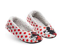 Disney Women's Sock Slippers Ballet Style Non Slip Minnie Stitch Gifts