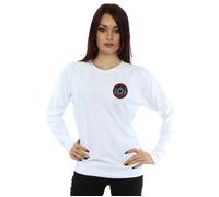 Disney Women's Star Wars The Rise Of Skywalker First Order Forces Breast Print Sweatshirt in White | Size: Medium Disney White M
