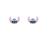 Disney Womens Sterling Silver 925 Stitch Enamel Stud Earrings