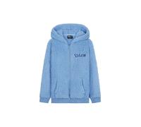 Disney Women's Stitch Fluffy Hoodie Long Sleeve Sweatshirt Hooded Top in Blue | Size: 14-15 Years Disney Blue 14-15 Years