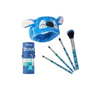 Disney Women's Stitch Makeup Brushes Sets With Storage Pouch Disney Multicolor