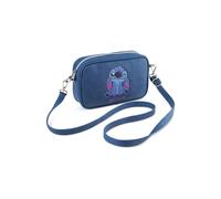 Disney Stitch Shoulder Bag for Girls & Teens Women Fashion Crossbody Bag Cute Purse for Shopping Travel Holiday, Gifts for Girls (Blue Stitch)