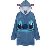 Disney Hoodies for Girls Boys, Kids Oversized Hoodie Blanket, Minnie Mickey Stitch Gifts (Blue)