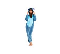 Disney Womens Onesie Lilo & Stitch Blue Large