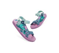 Disney Stitch Girls Sandals, Summer Shoes with Adjustable Straps - Stitch Gifts (Lilac/Blue, 3.5 UK)