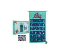 Stitch Soft Advent Calendar Banner With Sticker Disney Multi One Size