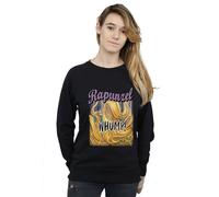 Disney Women's Tangled Rapunzel Whump Sweatshirt in Black | Size: Small Disney Black S