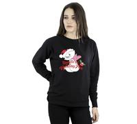 Disney Women's The Aristocats Holiday Fun Sweatshirt Black X-Large