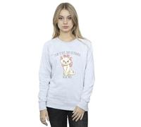 Disney Women's The Aristocats Marie Cuteness Sweatshirt Sport Grey XXXXX-Large